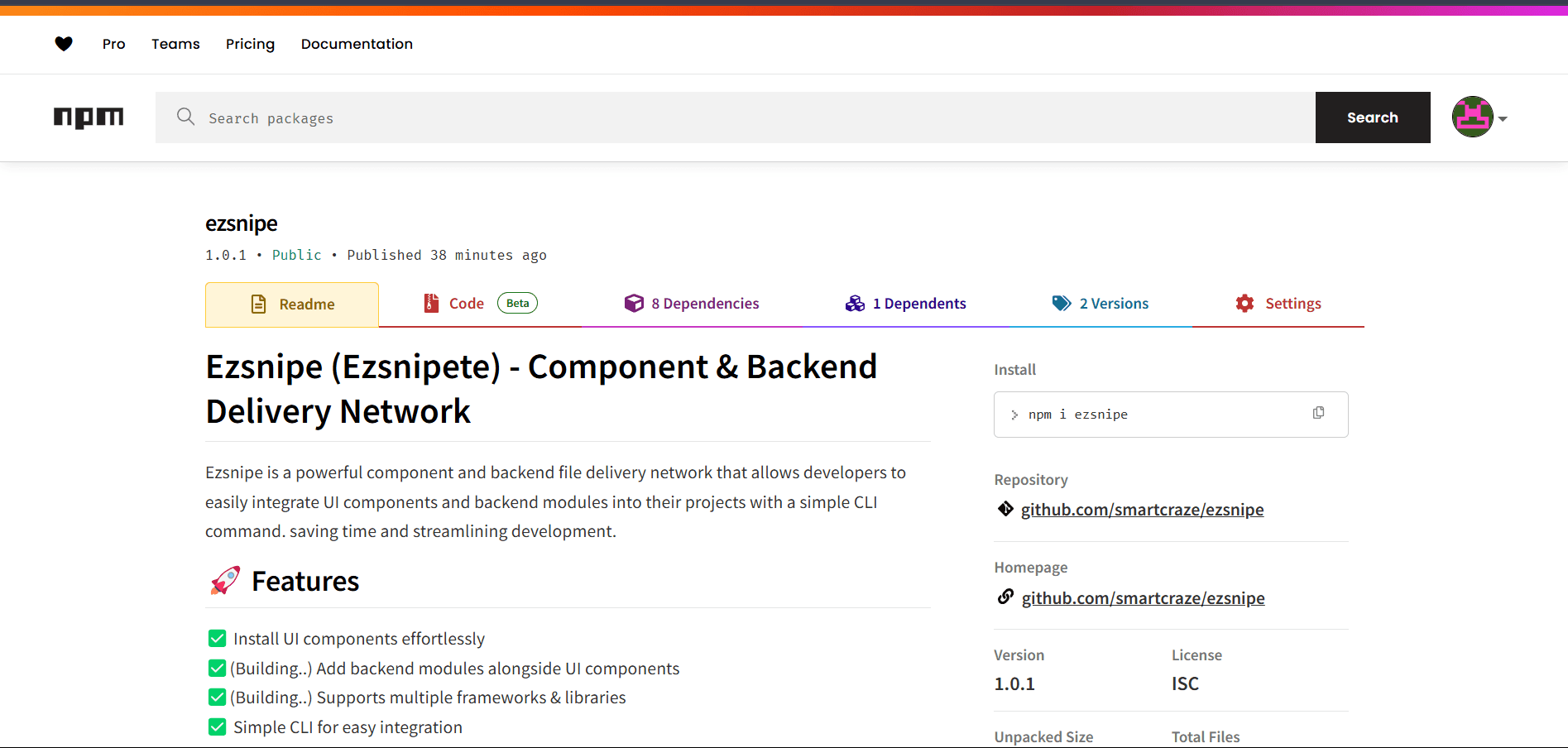  Component Delivery Network